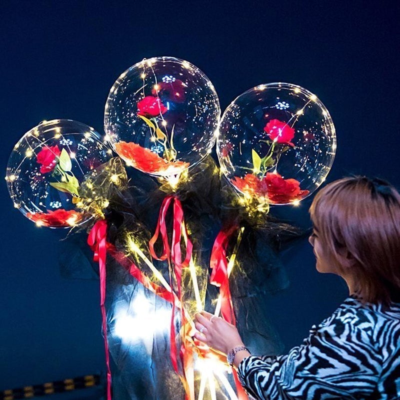 BowLift | LED Illuminated Balloon Bouquet