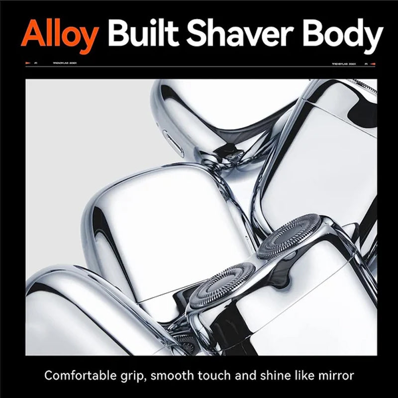 Newly arrived: Mini electric shaver with two shaving heads