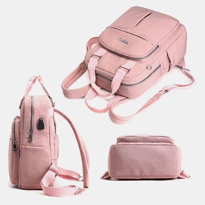 Multifunctional Water-resistant Casual Backpack Bowlift