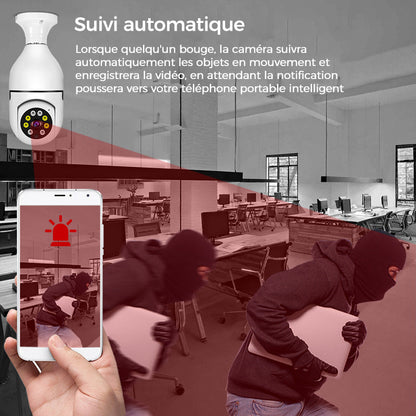 Wireless Wi-Fi Security Camera with Light Bulb | Karnz
