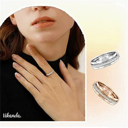BowLift | Thermogenic moissanite rotating ring