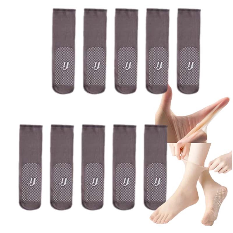 BowLift | Invisible, non-slip crystal silk socks for spring and summer