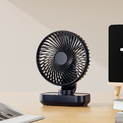 Portable Rechargeable USB Desk Fan with 4 Speeds | Skanto