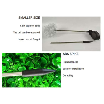 Solar LED Garden Lamp (2 pieces) Dandelion Design with Spike | Karnz