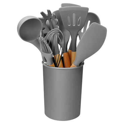 Skanto | 11-Piece Silicone Kitchen Utensil Set