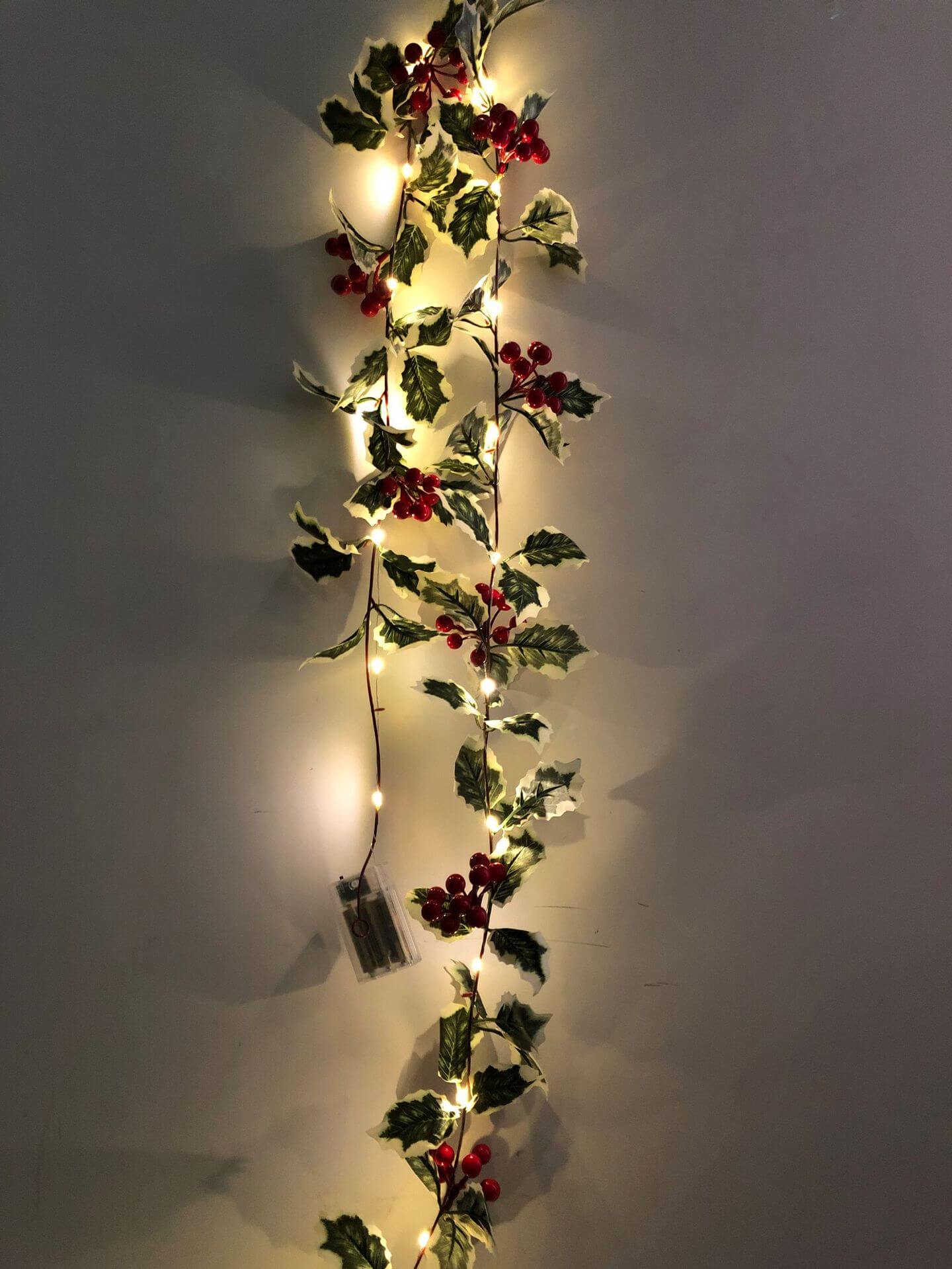 Skanto | Christmas Red Fruit Rattan Festival Window Patio Party Thanksgiving Decoration Light Chain