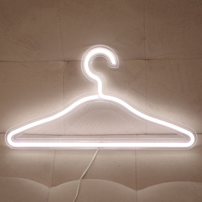 BowLift | LightHanger LED Clothes Hanger – Rechargeable Illuminated Hanger with Luxury Neon Light