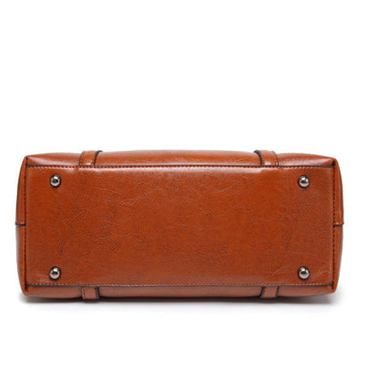 Skanto | Stylish Leather Handbag with Handmade Details