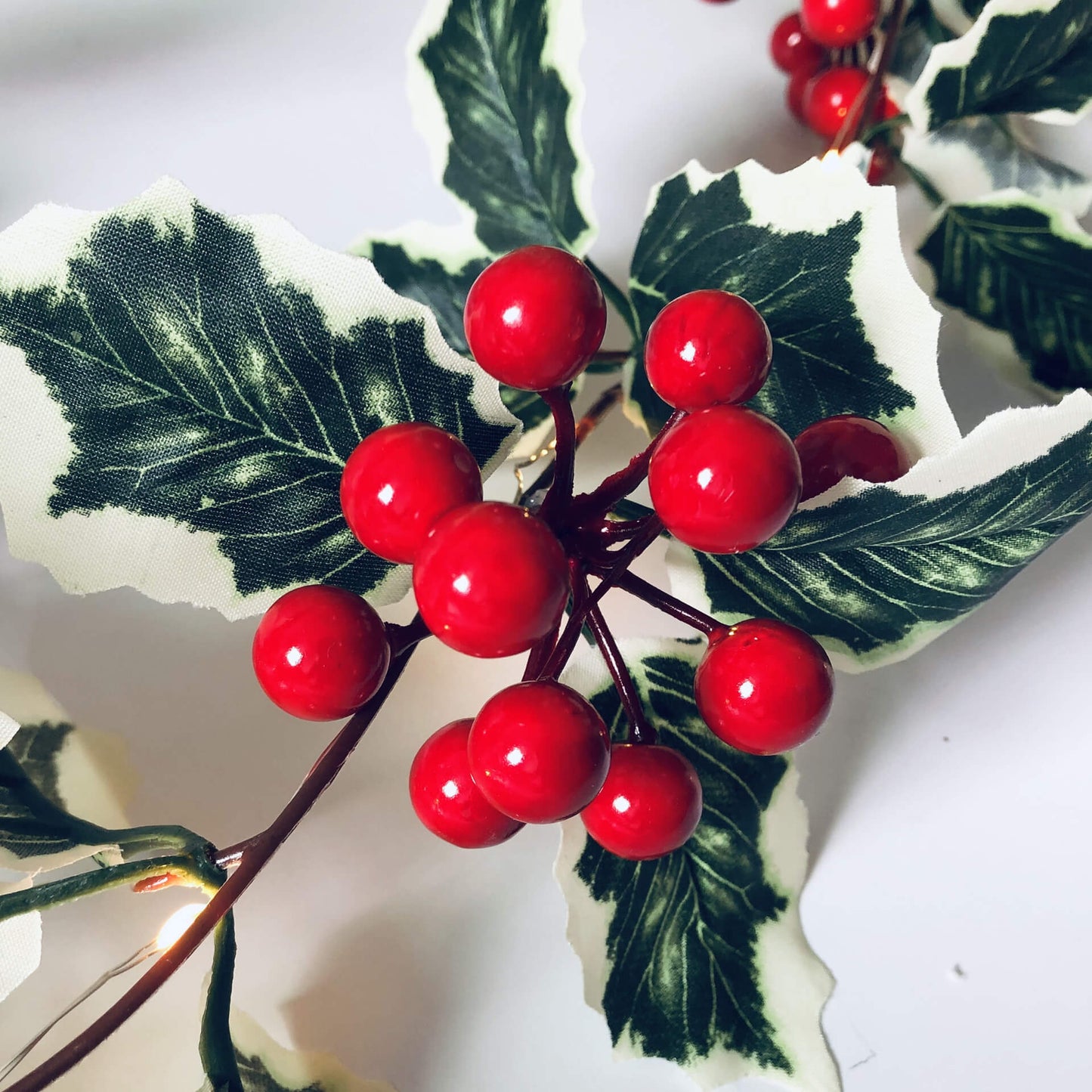 Skanto | Christmas Red Fruit Rattan Festival Window Patio Party Thanksgiving Decoration Light Chain