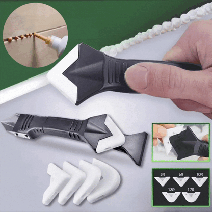 3-in-1 Caulking Tool + 5 Bonus Heads FREE Today Only! | Kalsten