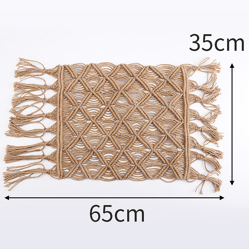 Decorative Macrame Placemat Acalora