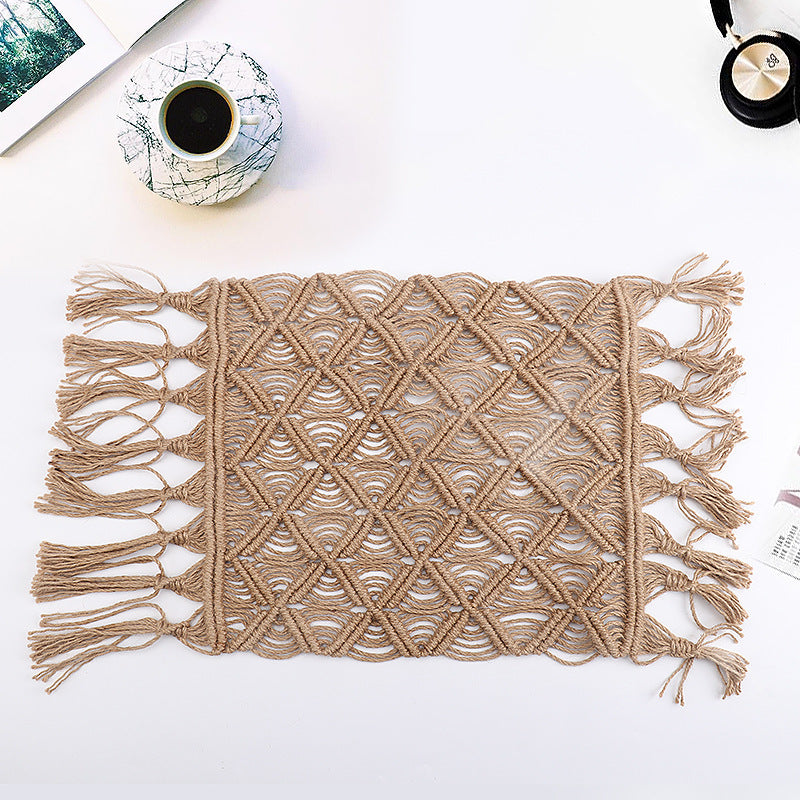 Decorative Macrame Placemat Acalora