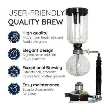 Skanto | Japanese Siphon Coffee Maker