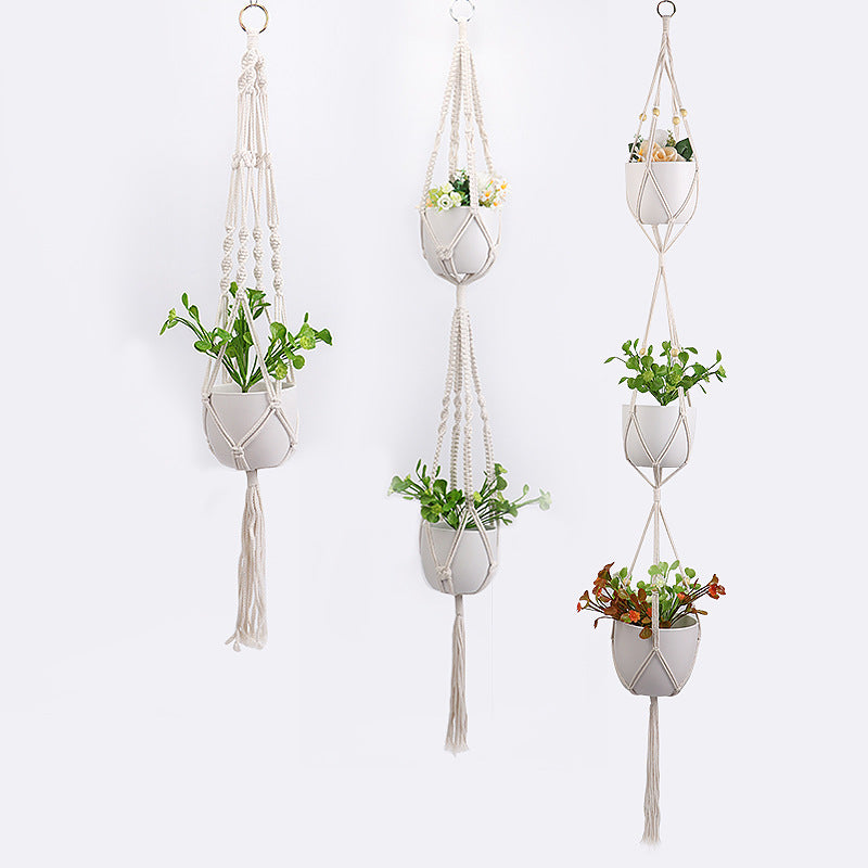 Hanging Macrame Plant Holder Acalora