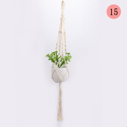 Plant-hanging macrame shelf Acalora