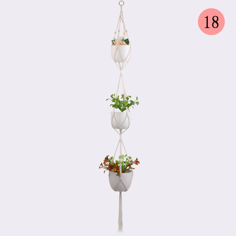 Hanging Macrame Plant Holder Acalora