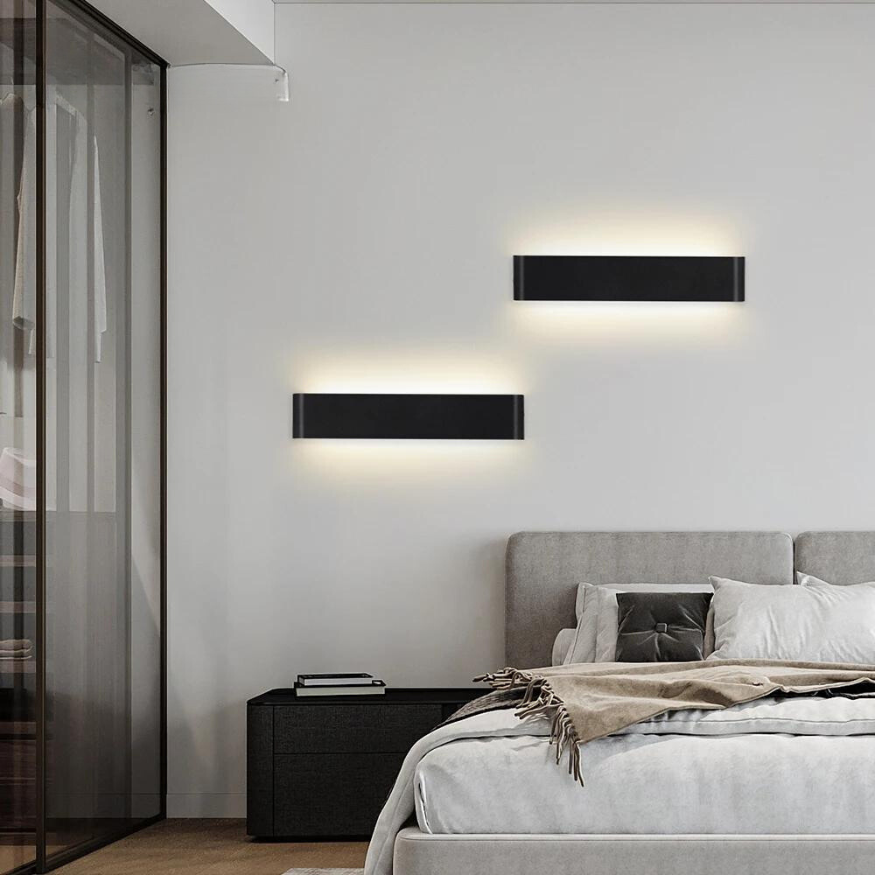 Skanto | Nordic LED Wall Lamp - Modern Brushed Aluminum Indoor Wall Light