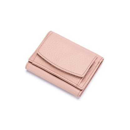 Handmade RFID wallet made of soft leather