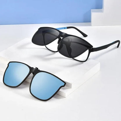 Skanto | OogZeker Clip-on Sunglasses – Lightweight Polarized UV400 Clips for Eyeglass Wearers