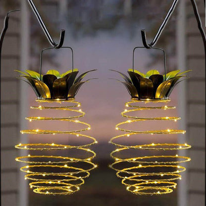 BowLift | Pineapple-Shaped Solar Lamp - SolarPine