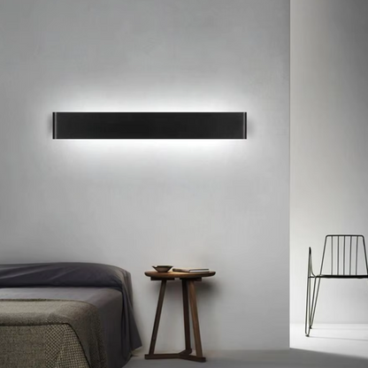 Skanto | Nordic LED Wall Lamp - Modern Brushed Aluminum Indoor Wall Light