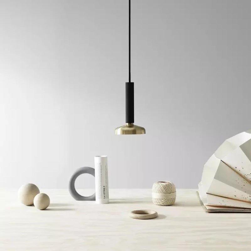 Modern Minimalist Pendant Light with Metal Base