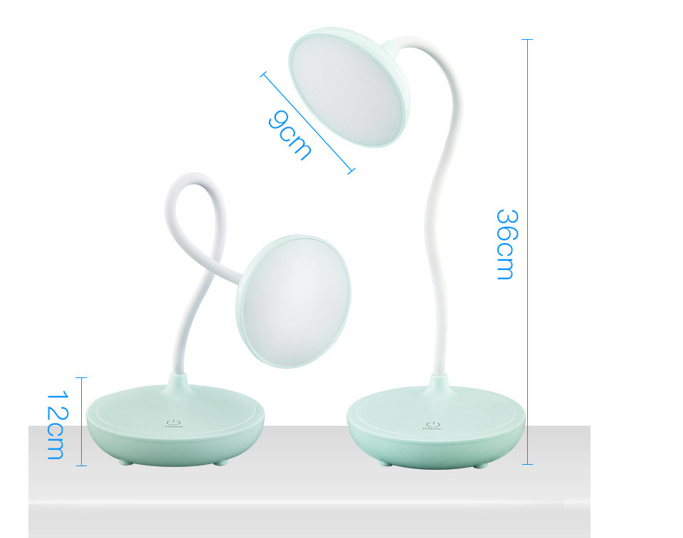 BowLift | USB Rechargeable Touch Desk Lamp with LEDs