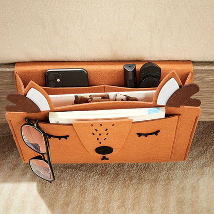 Hanging bag for bedside storage | Karnz