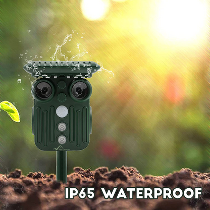 BowLift | Ultrasonic Solar Deer Repeller | 5 Adjustable Modes. Waterproof & Eco-Friendly for Home Gardens and Yards