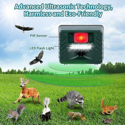 Skanto | Ultrasonic Woodpecker Repeller – Effective and Humane Bird Deterrent for Gardens and Homes