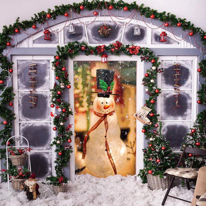 Skanto | The Nightmare Before Christmas | Outdoor Decorations | Jack Skellington Door Cover