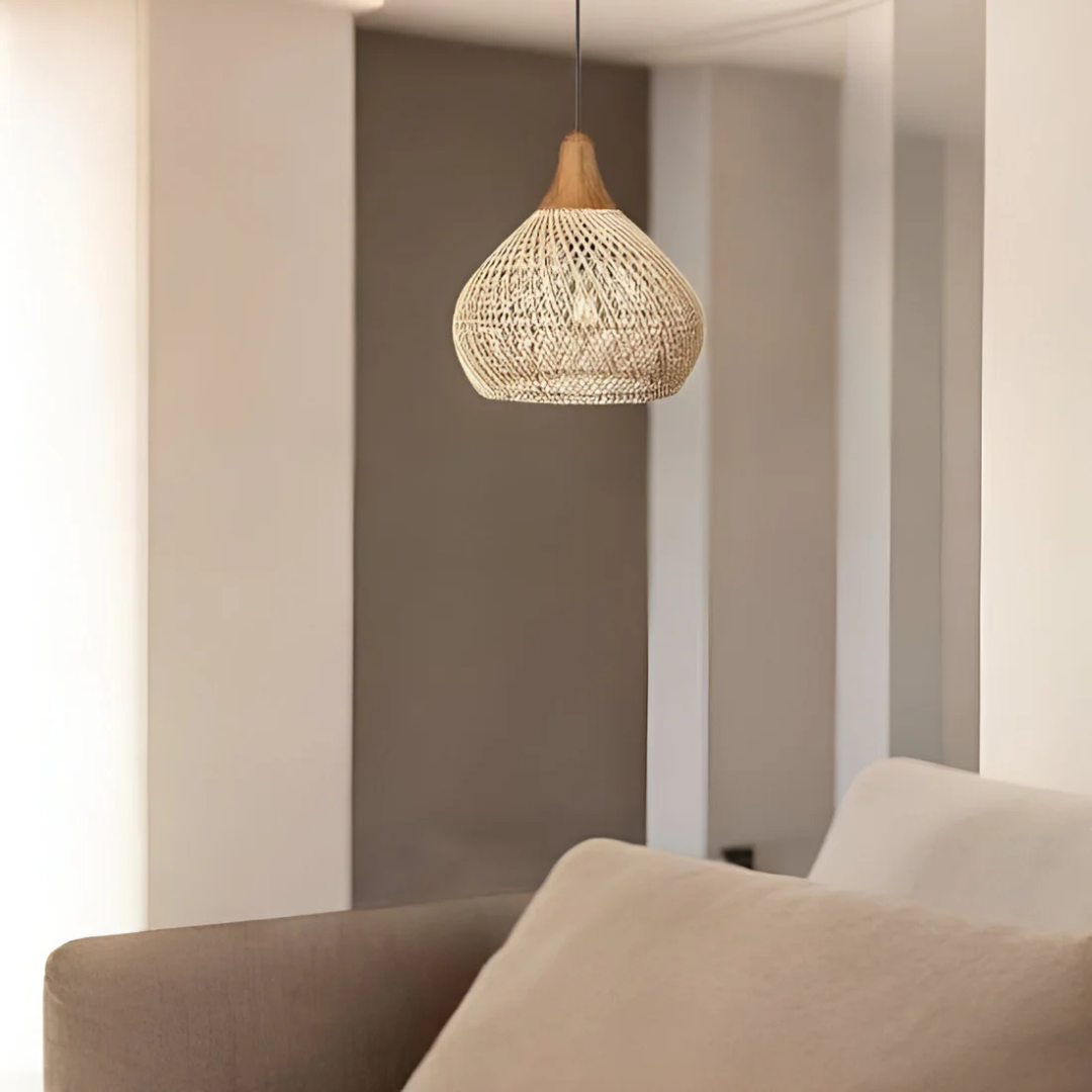Skanto | Rattan Boho Pendant Lamp