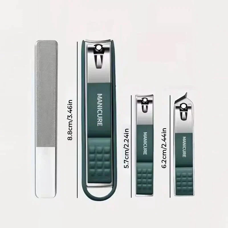 Skanto | Anti-Splash Nail Clipper Set