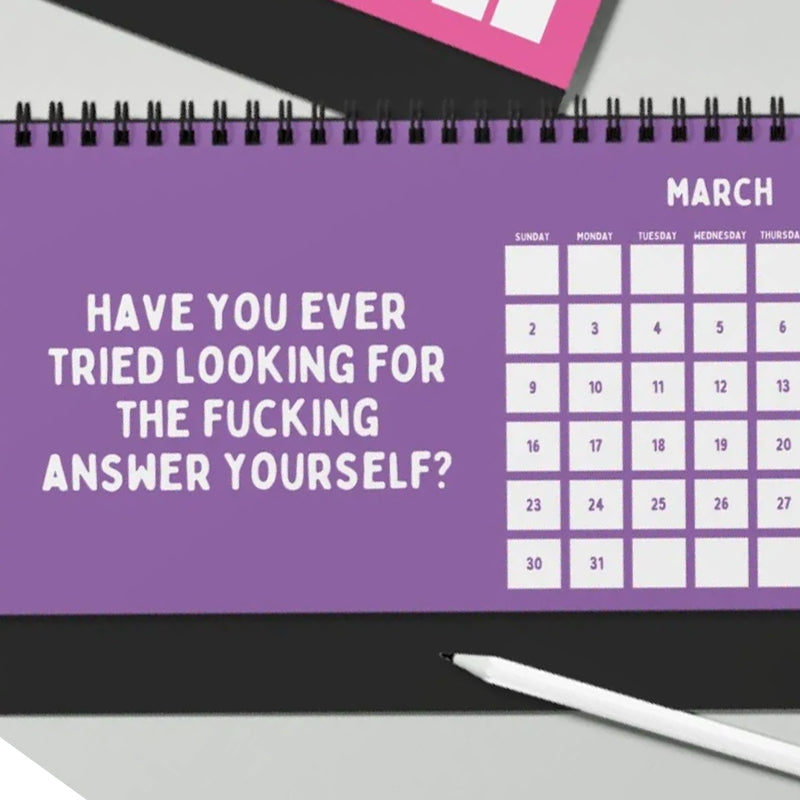 Skanto | Funny 2025 Sarcastic Calendar