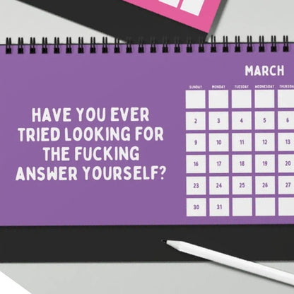 Skanto | Funny 2025 Sarcastic Calendar