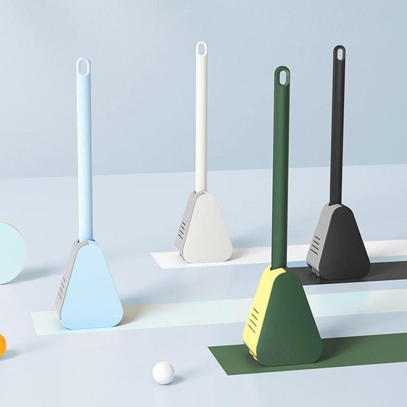 Toilet brush with holder