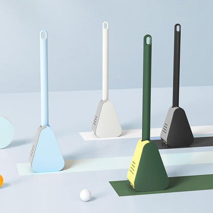 Toilet brush with holder