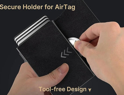 Minimalist RFID-blocking card holder wallet -  Design with upto 8 cards capacity Bowlift