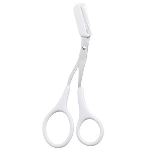 Scissors for trimming eyebrows