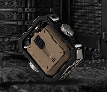 BowLift | Mechanical Invasion - Super Core Gold Mecha Style True Wireless Bluetooth Earphones