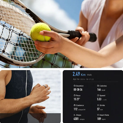 Skanto | Smart Ring Sleep & Wellness Tracker - Waterproof Fitness Tracker Ring for Active Lifestyles - Health Monitoring Device