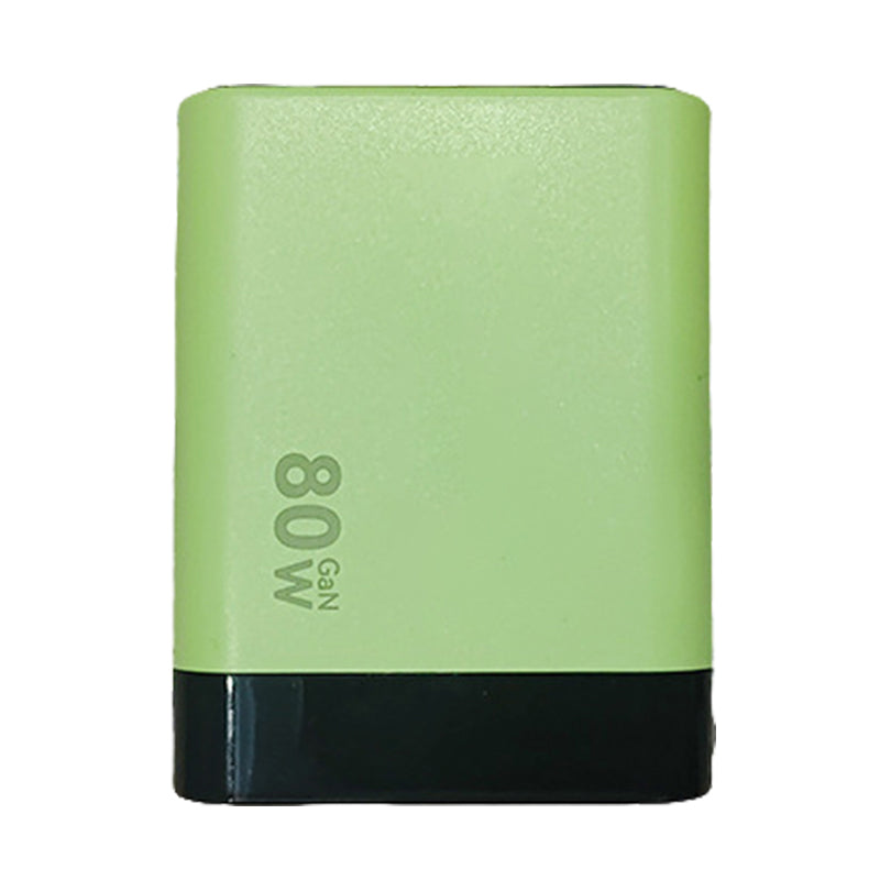 Brehn | 3 in 1 GaN Charger, scalable 80W MAX fast charging module with Type-C cable and 2 USB ports