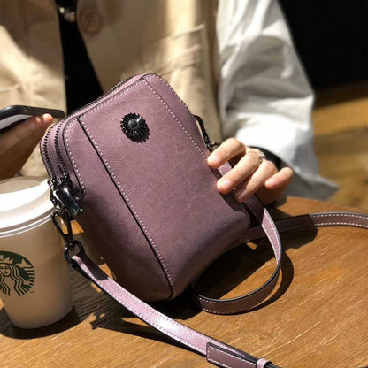 BowLift | Women's Soft Leather Mobile Phone Bag