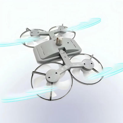 Modern ceiling fan with four blades and light | Karnz