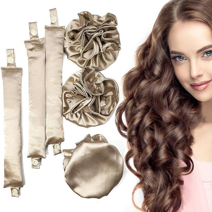 BowLift | Satin heatless curling iron set