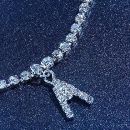 BowLift | Rhinestone Letter Anklet