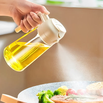 Skanto | 2-in-1 Olive Oil Dispenser & Sprayer – Perfect for Cooking, Salads, and BBQ