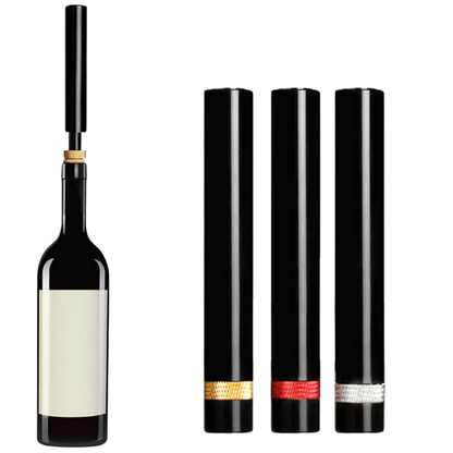 Skanto | WineLuxe Air Pressure Wine Opener – Stainless Steel & Ergonomic Design