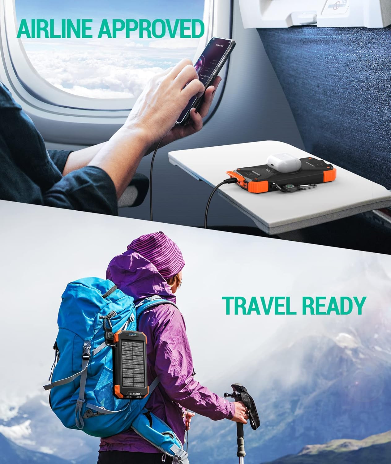 Rivanta Solar-Powerbank Emergency Powerbank IPX4 | Bowlift