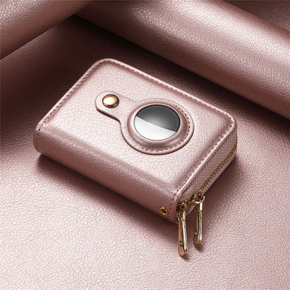 BowLift | Intelligent AirTag-Zip RFID Leather Wallet